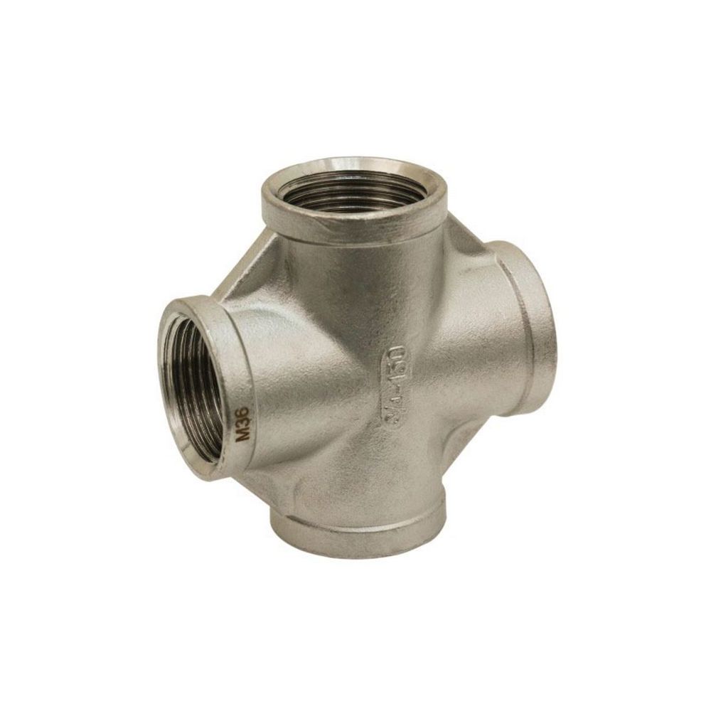 Raccord Croix Inox 1/2''F