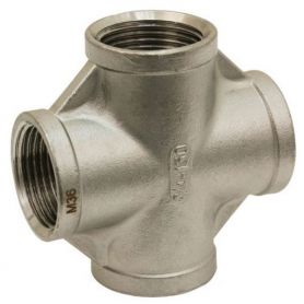 Raccord Croix Inox 1/4''F