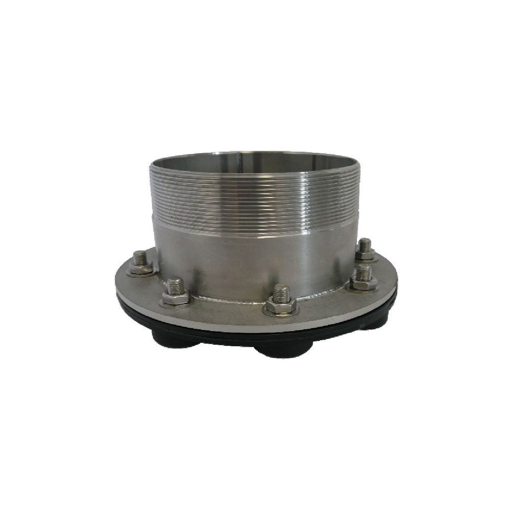 Ensemble Bride Inox + Contre Bride Plastique 3'' M