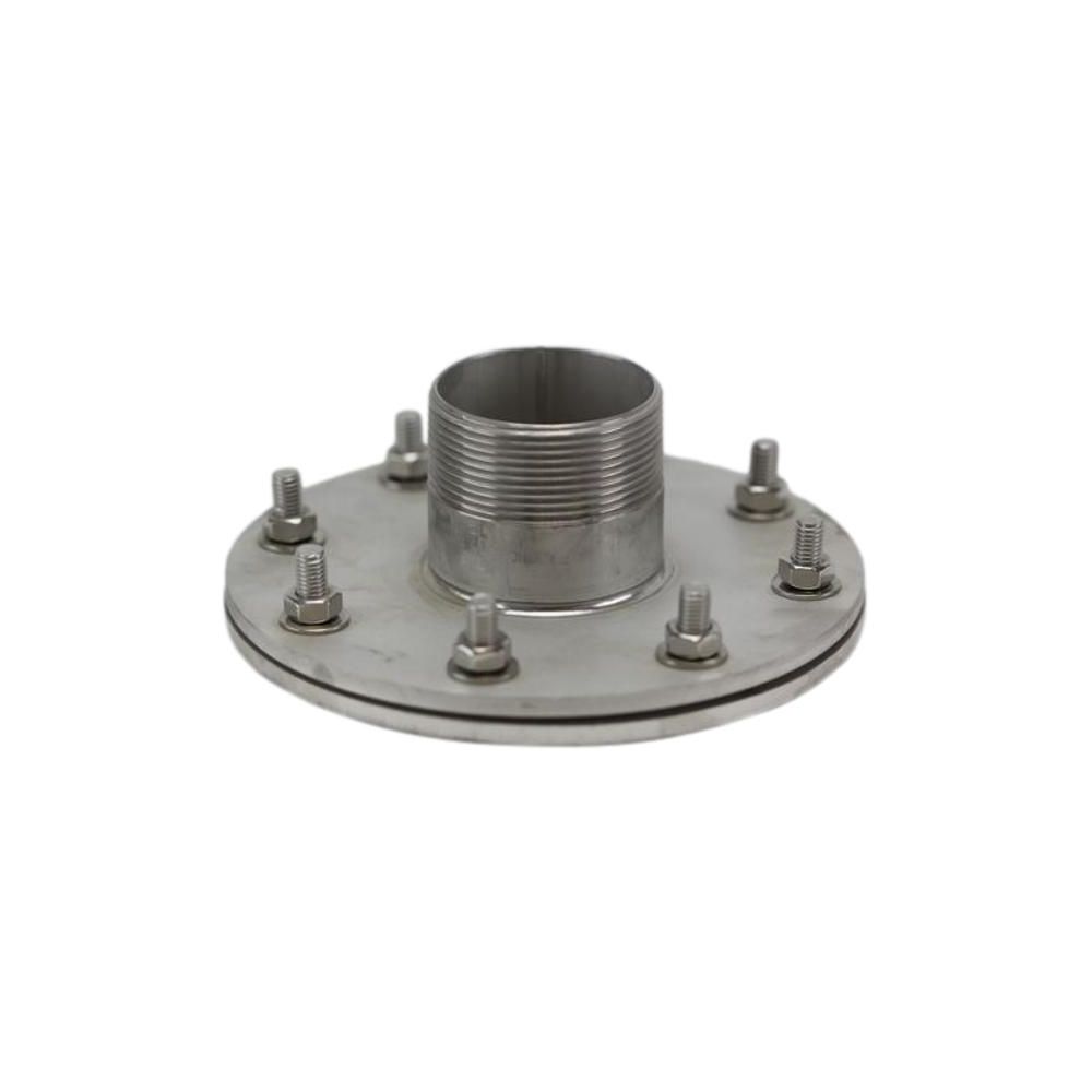 Ensemble Bride Inox + Contre Bride Inox 4''M