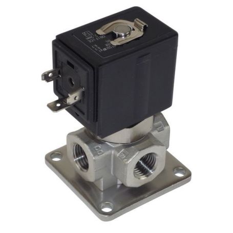 ELECTROVANNE INOX 12V 1/4'' F/F 3V NF