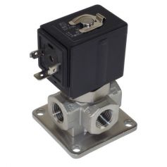 ELECTROVANNE INOX 12V 1/4'' F/F 3V NF