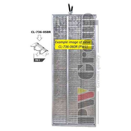 GRILLE SUPÉRIEUR TM6 CLAAS RÉF. 7360580