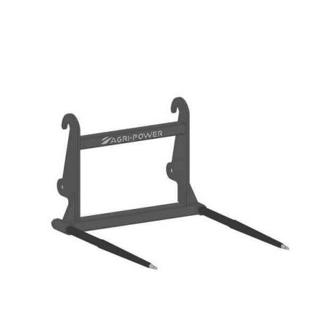 Pic bottes Faucheux gris 2 dents ø42x1100