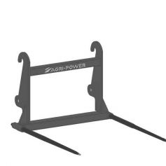 Pic bottes Faucheux gris 2 dents ø36x1100