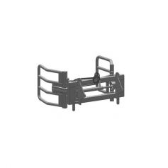 Pince Balle hydraulique attelage Faucheux blanc