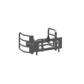 Pince Balle hydraulique attelage Faucheux gris