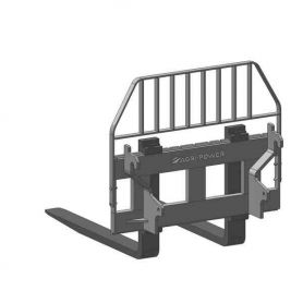 Leve palette 4T fourche 1200 tablier type EURO