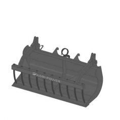 Benne a grappin ap-bg avec dents attelage JCB COMPACT