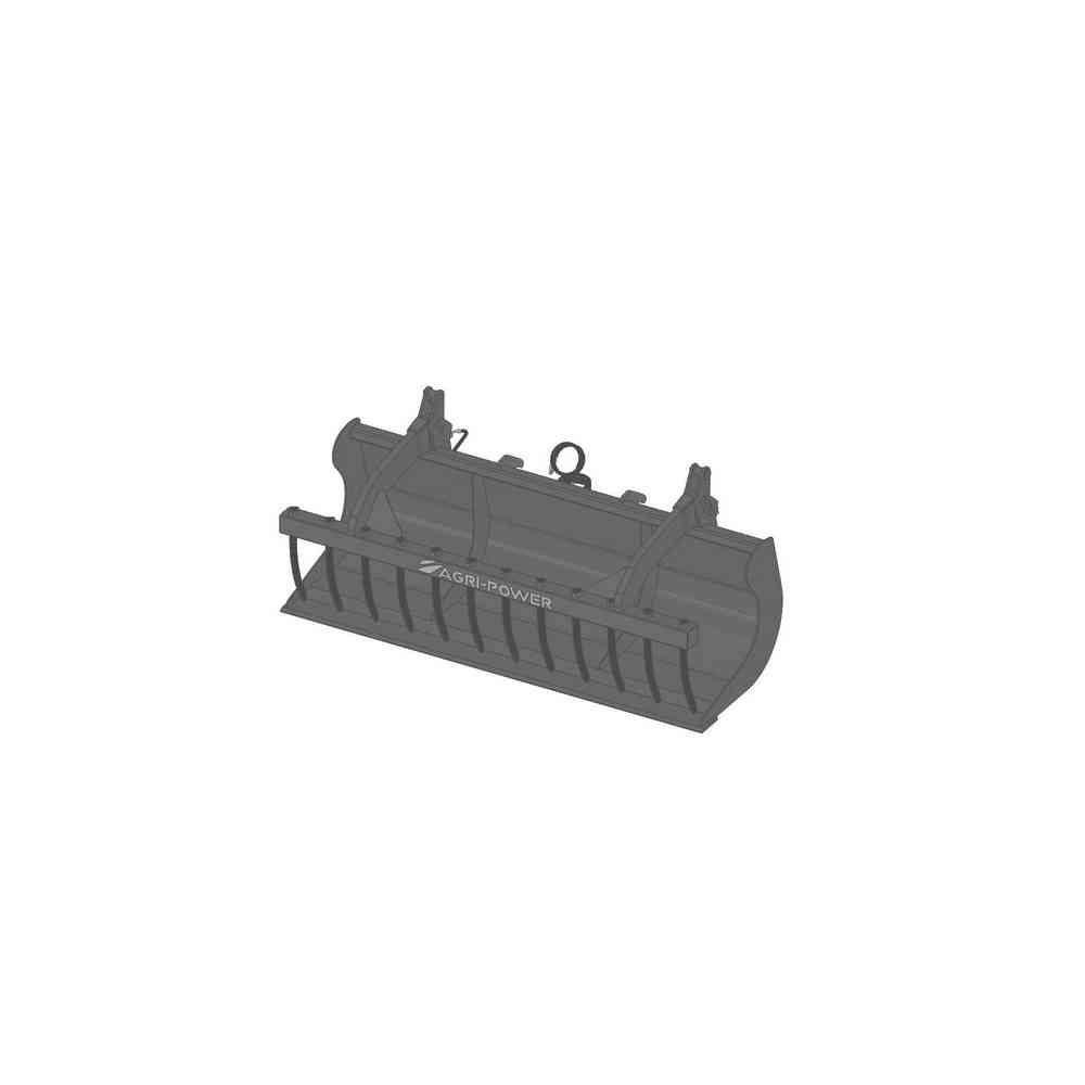 Benne a grappin ap-bg avec dents attelage JCB COMPACT