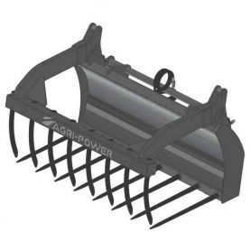 Fourche à grappin AP-FG avec dents largeur 1500 MAILLEUX