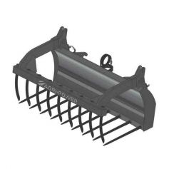 Fourche à grappin AP-FG avec dents largeur 1700 FAUCHEUX BLANC