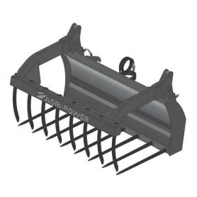 Fourche à grappin AP-FG avec dents largeur 1500 SCHÄFFER 4350