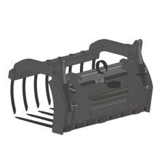 Fourche à grappin AP-FG avec dents largeur 1500 FAUCHEUX GRIS