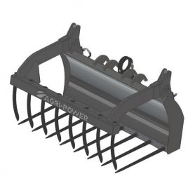 Fourche à grappin AP-FG avec dents largeur 1500 SCHÄFER 2026