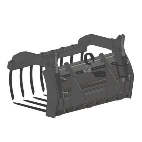 Fourche à grappin AP-FG avec dents largeur 1500 WEIDEMANN 30