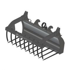 Fourche à grappin AP-FG avec dents largeur 1700 CATERPILLAR