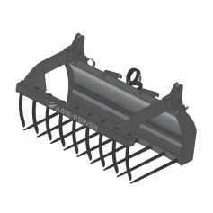 Fourche à grappin AP-FG avec dents largeur 1700 JCB COMPACT