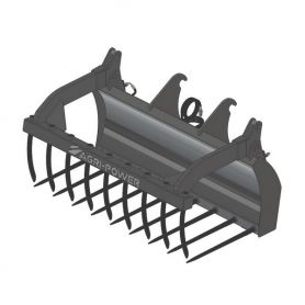 Fourche à grappin AP-FG avec dents largeur 1700 JCB ETROIT
