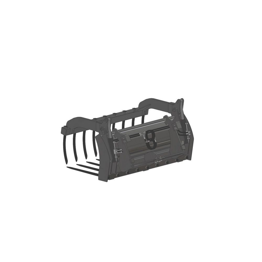 Fourche à grappin AP-FG avec dents largeur 1700 MERLO