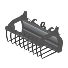Fourche à grappin AP-FG avec dents largeur 1700 NEW HOLLAND