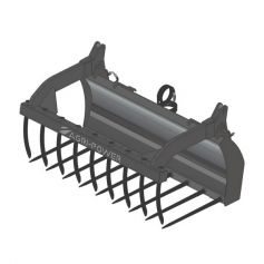 Fourche à grappin AP-FG avec dents largeur 1700 QUICKE 3 Fourche à grappin AP-FG avec dents largeur 1700 QUICKE 3