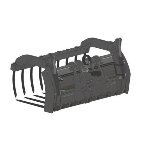 Fourche à grappin AP-FG avec dents largeur 1700 SCHÄFFER 2026