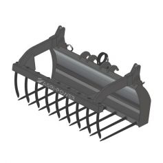 Fourche à grappin AP-FG avec dents largeur 1700 SCHÄFFER 2026