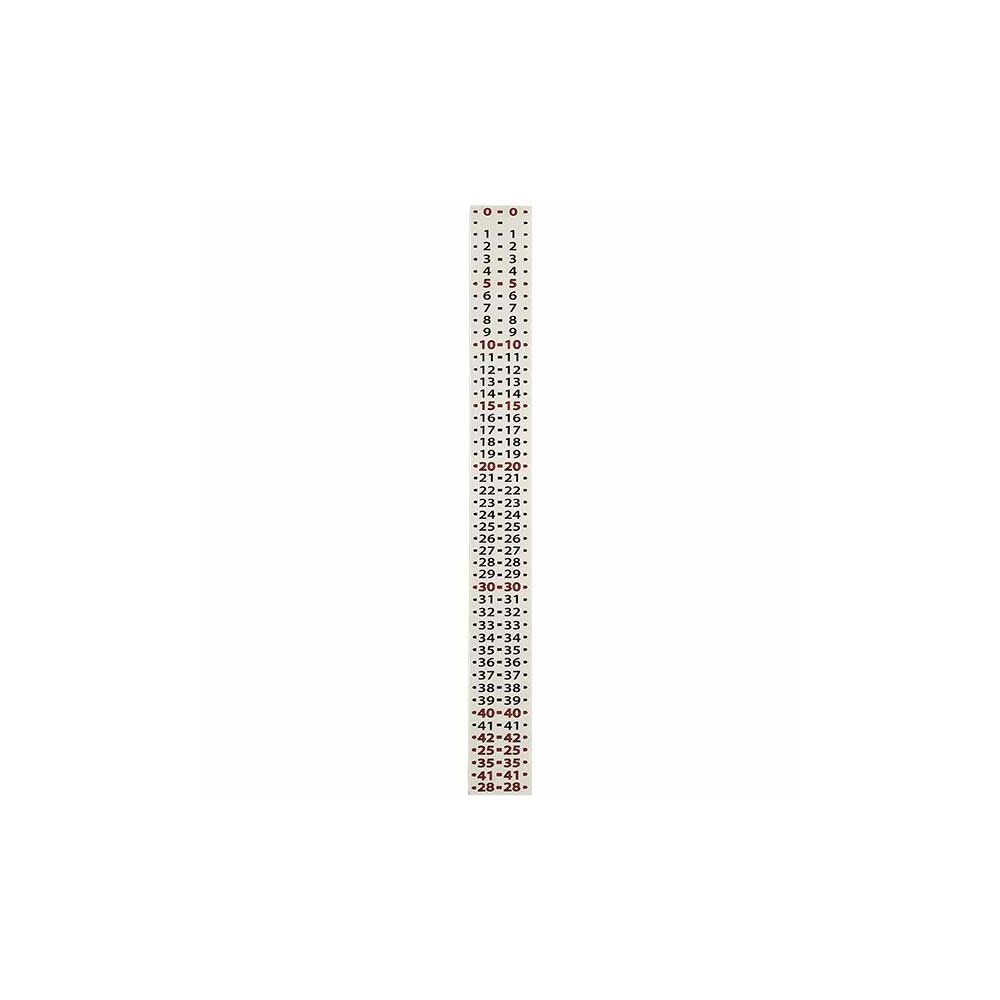 AUTOCOLLANT JAUGE 25-30-35-41-42 RÉF. 97826301 - HARDI EVRARD