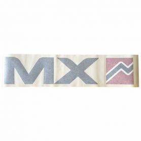ADHESIF LOGO "MX" GRAND MODELE RÉF. 504486 POUR MX MAILLEUX