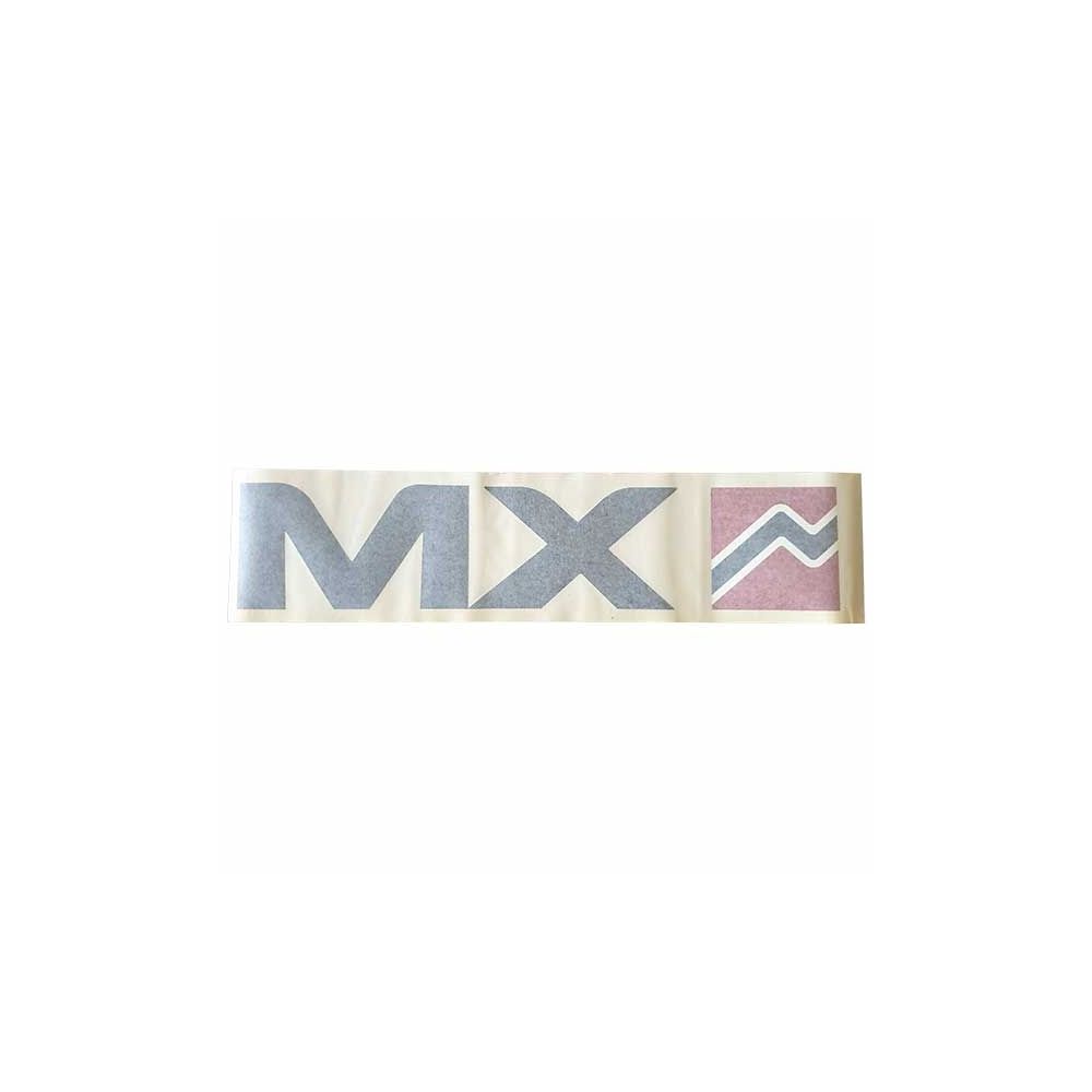 ADHESIF LOGO "MX" GRAND MODELE RÉF. 504486 POUR MX MAILLEUX