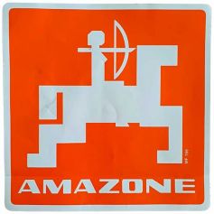 AUTOCOLLANT LOGO AMA.220X220 Réf. MF166 AMAZONE AUTOCOLLANT LOGO AMA.220X220 Réf. MF166 AMAZONE