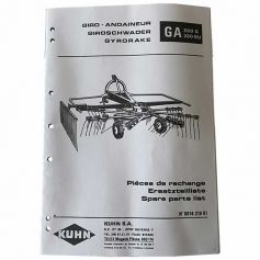 CATALOGUE PDR GA280G RÉF. 9014219 - KUHN CATALOGUE PDR GA280G RÉF. 9014219 - KUHN
