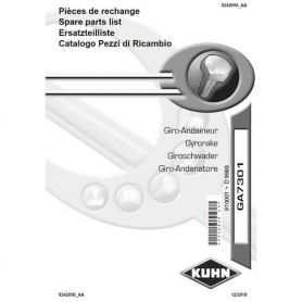 CATALOGUE PDR GA7301 RÉF. 9242050 - KUHN