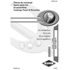 CATALOGUE PDR GA7301 RÉF. 9242050 - KUHN CATALOGUE PDR GA7301 RÉF. 9242050 - KUHN