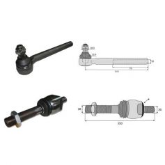 ROTULE + JOINT AXIAL RÉF. AZ57196 POUR JOHN DEERE ROTULE + JOINT AXIAL RÉF. AZ57196 POUR JOHN DEERE