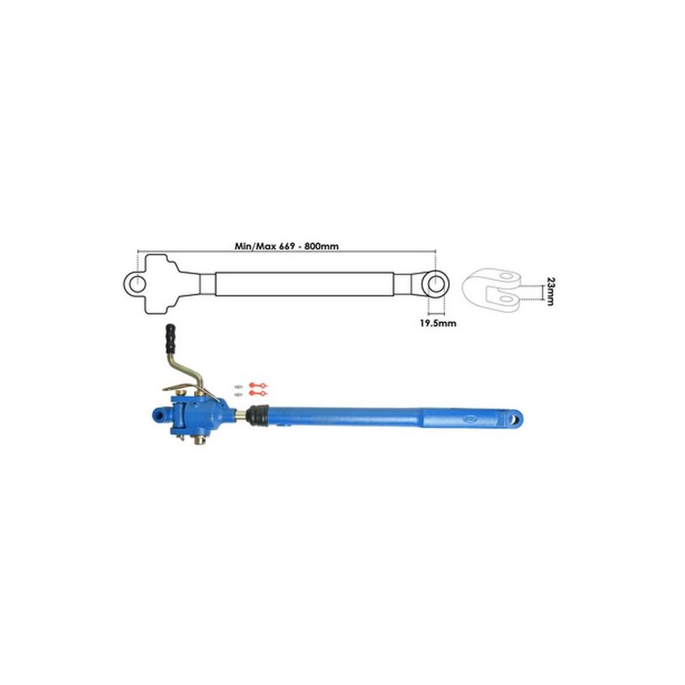 Ensemble de nivellement Ford 4000 pour FORD