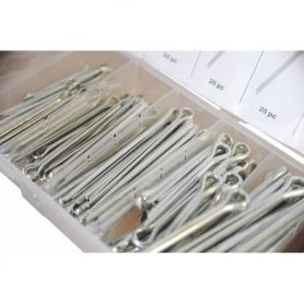 COFFRET DE GOUPILLES FENDUES 144 PIECES