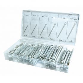 COFFRET DE GOUPILLES FENDUES 144 PIECES
