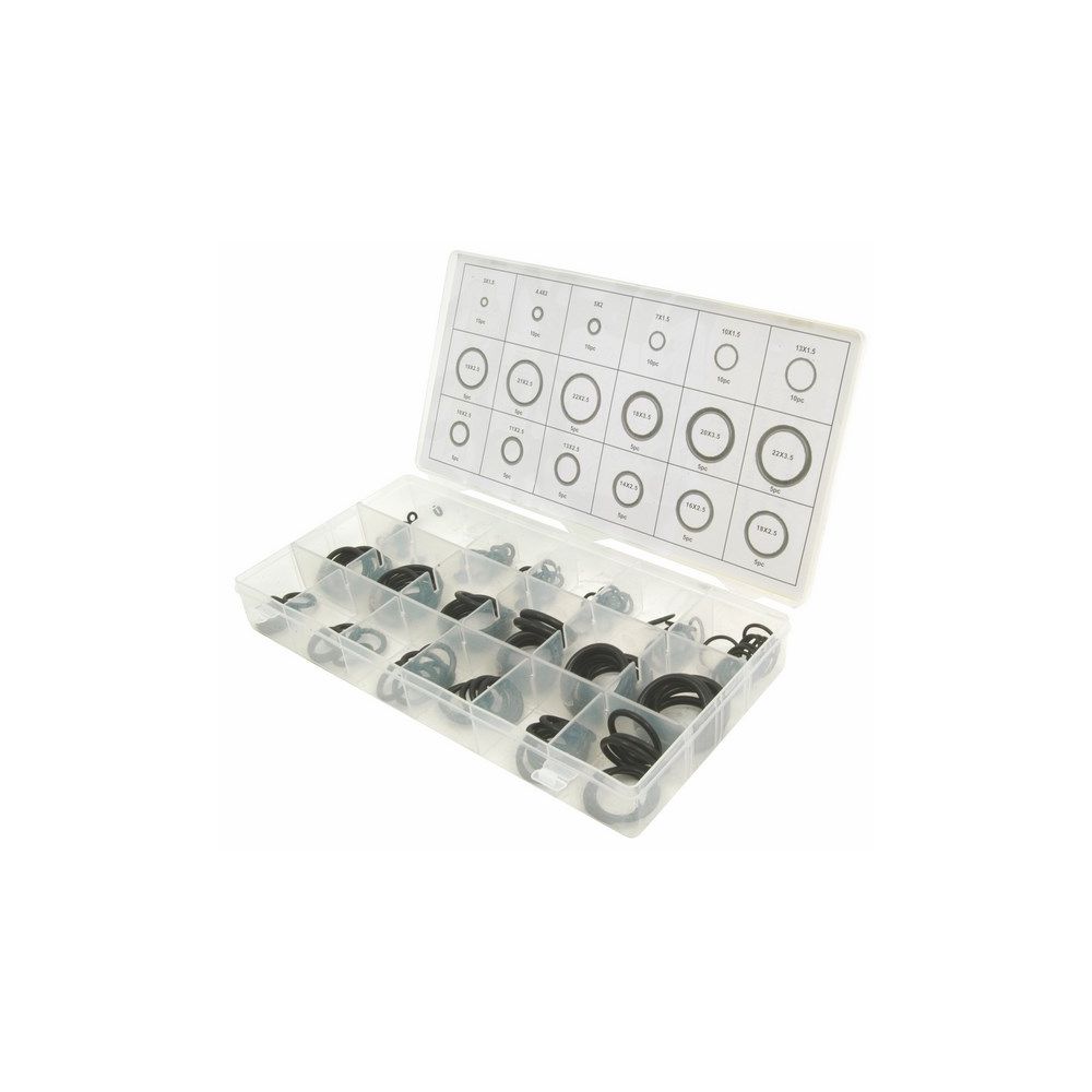COFFRET DE JOINTS TORIQUES METRIQUES 125  PIECES