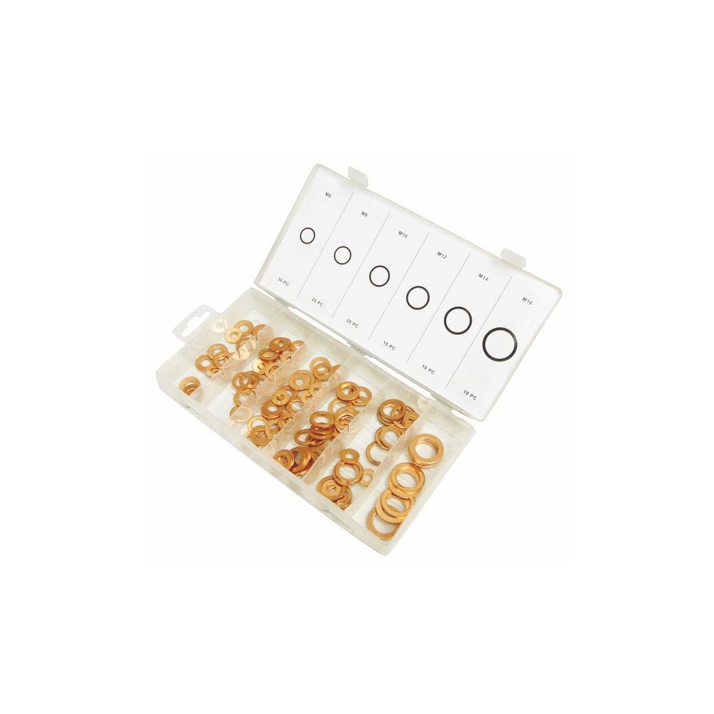 COFFRET DE JOINTS CUIVRES 110 PIECES