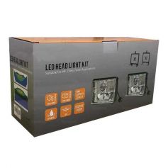 KIT PHARE DE ROUTE A LED 1320 LUMENS POUR TRACTEUR KIT PHARE DE ROUTE A LED 1320 LUMENS POUR TRACTEUR