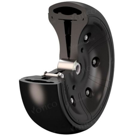 ROUE POLYMER 300X100 ALÉSAGE Ø16MM réf. 008341.03 - farmflex ROUE POLYMER 300X100 ALÉSAGE Ø16MM réf. 008341.03 - farmflex