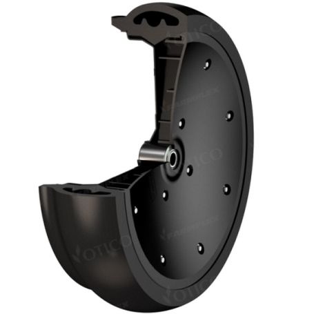 Roue de jauge avec flasque polymer & métal Réf. 015839.03 FARMFLEX Roue de jauge avec flasque polymer & métal Réf. 015839.03 FARMFLEX