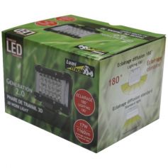 Phare de travail 3D 34LED 1160 Lumens Phare de travail 3D 34LED 1160 Lumens