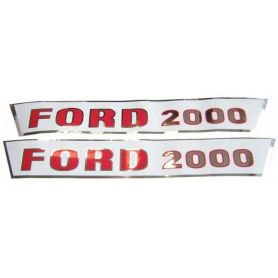 Kit Décalque Ford 2000 Pre Force pour FORD
