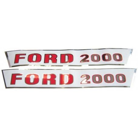 Kit Décalque Ford 2000 Pre Force pour FORD Kit Décalque Ford 2000 Pre Force pour FORD