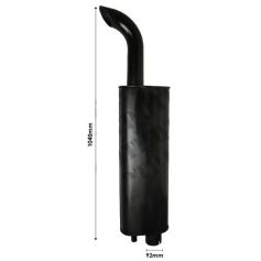 Echappement Ford TW25 TW35 & 8730 8830 pour FORD Echappement Ford TW25 TW35 & 8730 8830 pour FORD