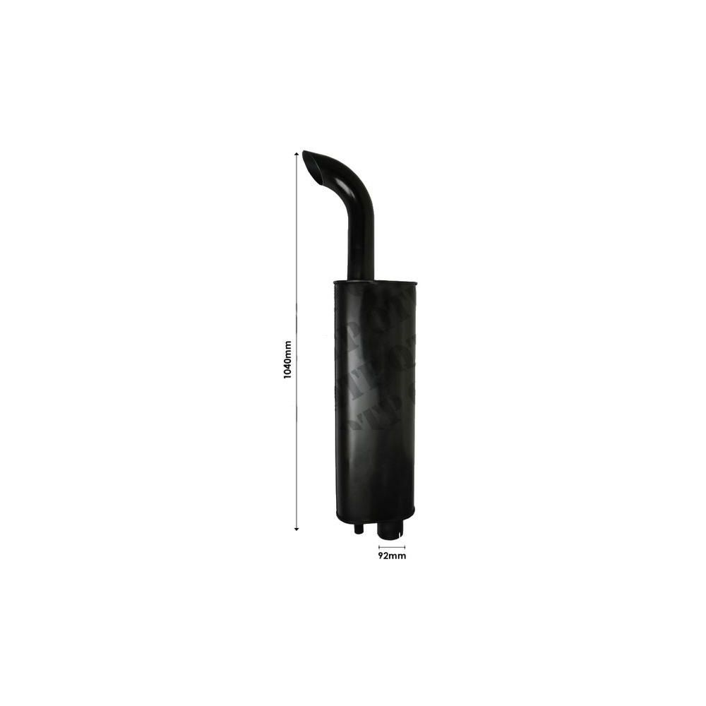Echappement Ford TW25 TW35 & 8730 8830 pour FORD