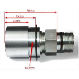 coupleur femelle 22x150mm réf. 305690 - MX MAILLEUX